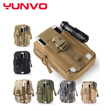 Tactical Molle Pouch Belt Waist Pack Bag Pocket Military Waist Fanny Pack Phone Pocket for Samsung Galaxy S6
