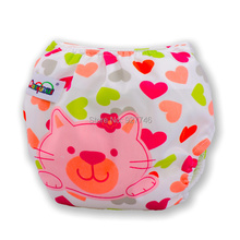 1pc Baby Adjustable Diapers Children Cloth Diaper Reusable Nappies Training Pants Diaper Cover 27 Style Washable