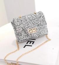compact fashion exquisite sequined handbag chain Ms. bags small bag wild 2015 new