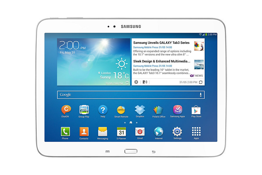 Original 10.1 "IPS samsung galaxy tab 3 3G WCDMA Phone Call Tablet PC Android 4.2 1GB / 16GB SIM Card WIFI GPS 1280 * 800