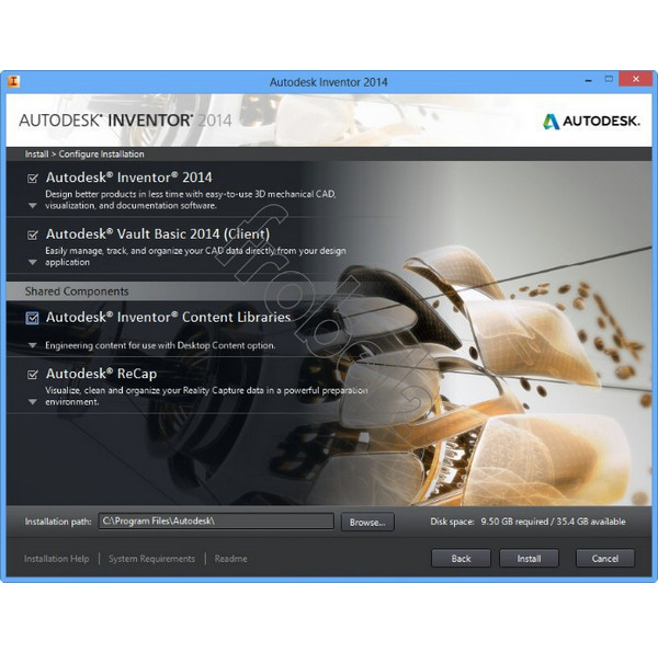 Autodesk   autodesk inventor pro       win 32bit