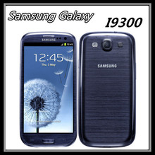Original Samsung Galaxy S3 i9300 Cell phone Quad Core 8MP Camera NFC 4 8 Touch GPS