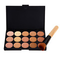 15 Color Professional Concealer Palette Facial Face Cream Camouflage Makeup Cosmetic Power Makeup Brush Set Base