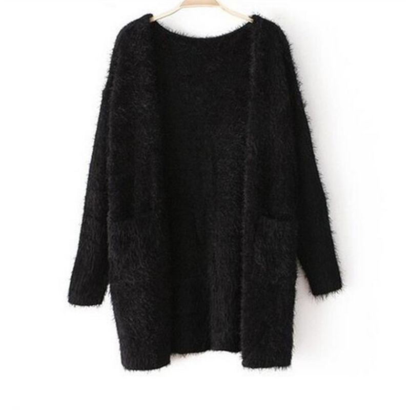 New Winter Spring Cardigans 2015 Women Fashion Mohair Cardigans Casual Long Cardigan Women Sweaters For Ladies HK034