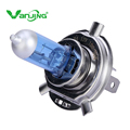 2PCS 12v Halogen H4 9003 6000k 100w 90W Super White Auto Headlight Hi Lo Bulb 100