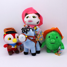 2015 New Original Sheriff Callie’s Wild West Cowboy Callie Cat Horse Woodpecker Cactus tree Plush Doll Toy for Kids Gifts