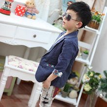 Cool Kids Boys Casual Suit Plaids Check Dots Lattice Jacket Coat Costume Outwear 2 7Y