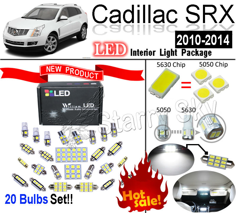 20 .     smd      cadillac srx 2010