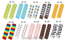 Free Shipping Baby Leg Warmers Baby Boys Girls Toddler Knee-length Striped Legs Warmer