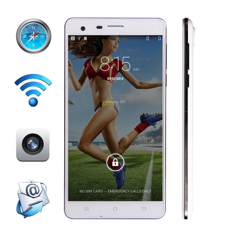 CUBOT S350 5 5 Inch IPS HD Screen 3G Smartphone Android 4 4 MTK6582 Quad Core