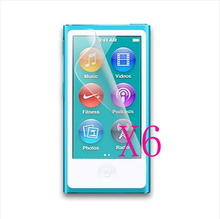 6X For iPod Nano 7 7th Clear Cellphone LCD Screen Protector Guard Cover