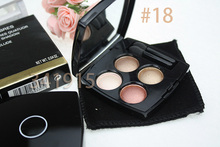 1PC High Quality 4 colors nude eyeshadow palette makeup Eye Shadow super makeup set flash Glitter