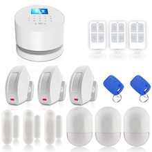 Marlboze W2 433mhz 99Wirelsee zone Color Display APP Control PSTN WIFI GSM Alarm System for Home Security PIR Curtain Sensor