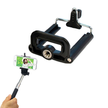 Top Quality New Smart Phone Selfie Stick Stand Holder Retractable Clip Bracket Holder Tripod Monopod Mount Adapter S11