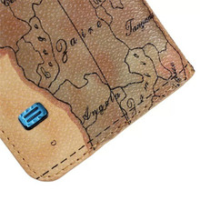 Case for Samsung Galaxy S5 i9600 Map Pattern Leather Wallet Stand Card Holder Mobile Phone Accessories