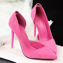Brand Women Pumps Sexy High Heel Shoes Women Pointed Toe Red Bottom High Heels Zapatos Mujer Ladies Shoes
