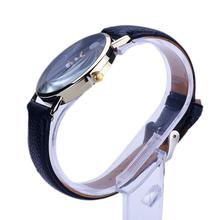 New Design Women watches Lunar Eclipse Pattern PU Leather band clock Analog Quartz Wrist Watch relogios