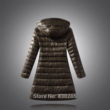 2016 New Women Long Down Jacket Winter Jacket Women Plus Size 6XL Hooded Down Coat 5