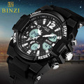 2016 Men Quartz Digital Watch Men Sports Watches Relogio Masculino BINZI S Shock Relojes LED Military