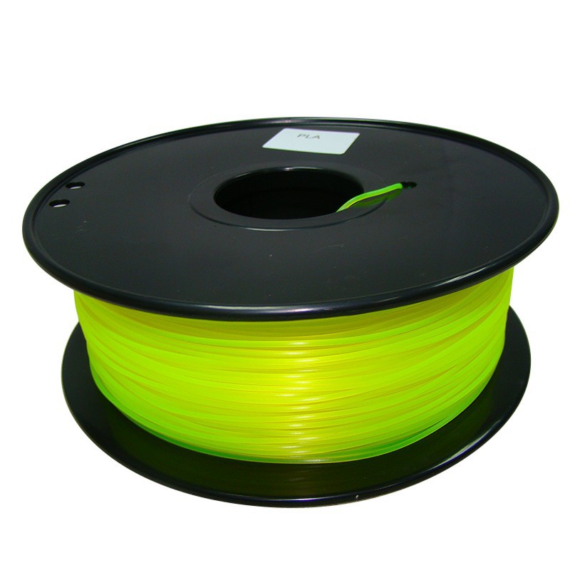 yellow color 3d printer filament PLA ABS 1 75mm 3mm 1kg Consumables Material MakerBot RepRap UP