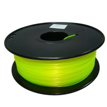 yellow color 3d printer filament PLA/ABS 1.75mm/3mm 1kg Consumables Material MakerBot/RepRap/UP/Mendel Hot sale