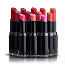 1pcs hot sell famous brand long lasting beauty red lipsticks professional makeup waterproof lipstick cosmetic batom