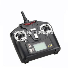 WLtoys 4 CH 2.4Ghz LCD RC Transmitter Remote Control 4 Channel Mode 2 for V911 V929 V939 RC Helicopter Ladybird UFO F12136
