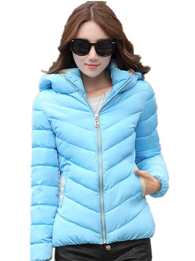 Winter Jacket Women Cotton Down Parkas for Women W...