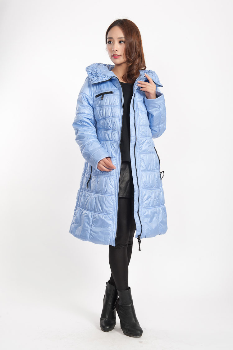 Осень и зима женщины пальто толстый верхняя одежда хлопок - мягкий куртка русский марка vlasta 46 - 62 50