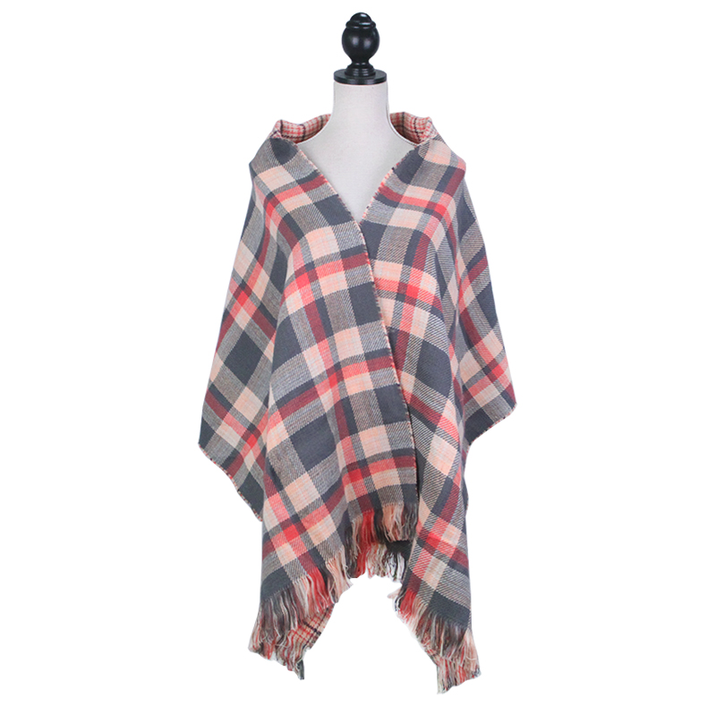 Autumn 2016 Women Vintage font b Tartan b font Plaid Scarves for Women Thick Soft Winter
