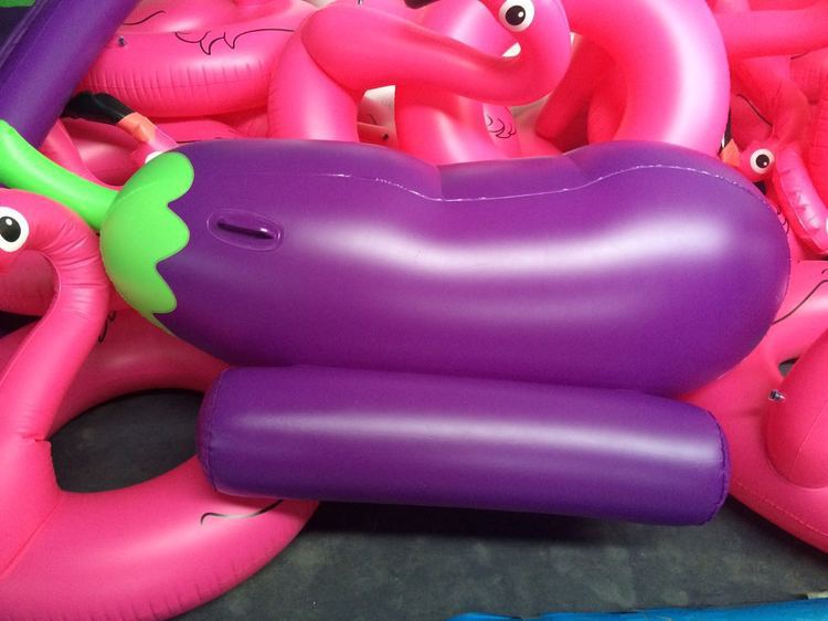 inflatable eggplant