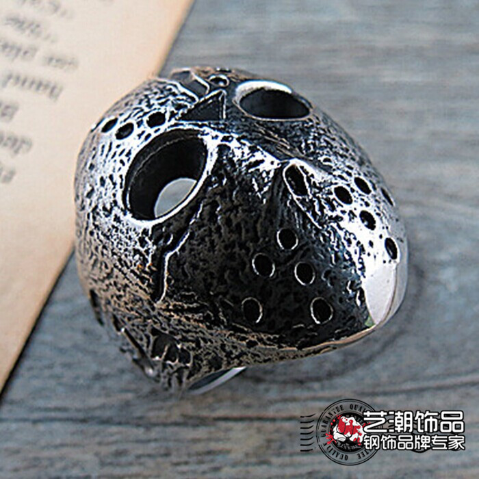 gothic look men's wedding ring