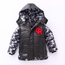 TOP NS 2015 New baby boys winter jacket soft warm cotton winter jacket for boys children