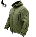 TAD Military Tactical Outdoors Softshell Fleece Jacket Men US Army Sportswear Hunter Clothes Thermal Hike Casual