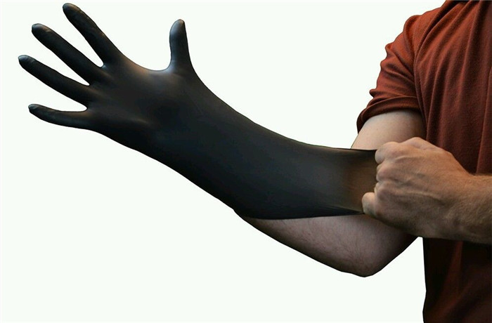 Online kaufen groÃhandel schwarz nitril handschuh aus china ... Einweghandschuhe schwarz küche