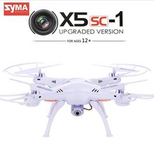 Original Syma x5sc/x5sc-1 2.4G 4CH 6-Axis 2MP Professional aerial RC Helicopter Quadcopter Toys Drone With 2.0MP Camera BD