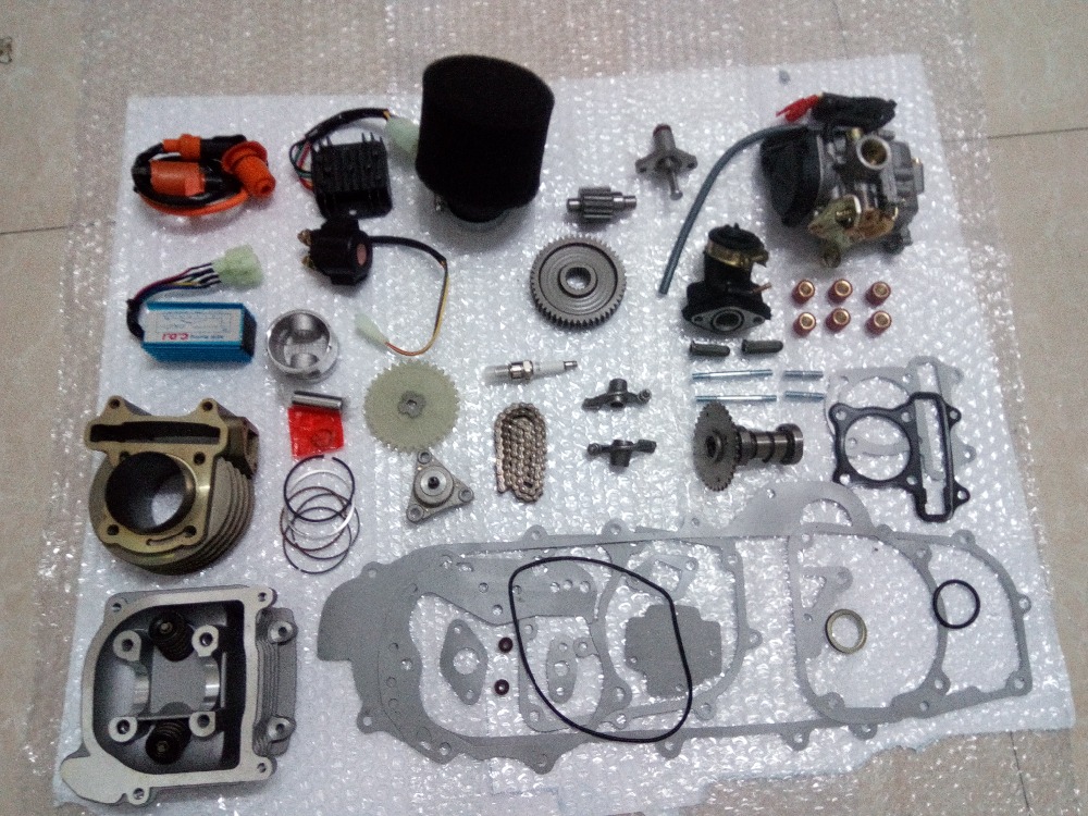 100cc Big Bore Kit Performance Cam CDI Coil Variator Carburetor font b GY6 b font 139QMB