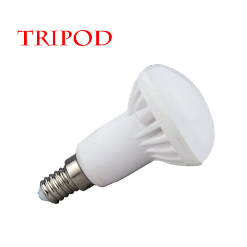 Tripod Brand E14 E27 5730 R39 R50 R63 R80 85 265V LED ceramic bulb light 5W