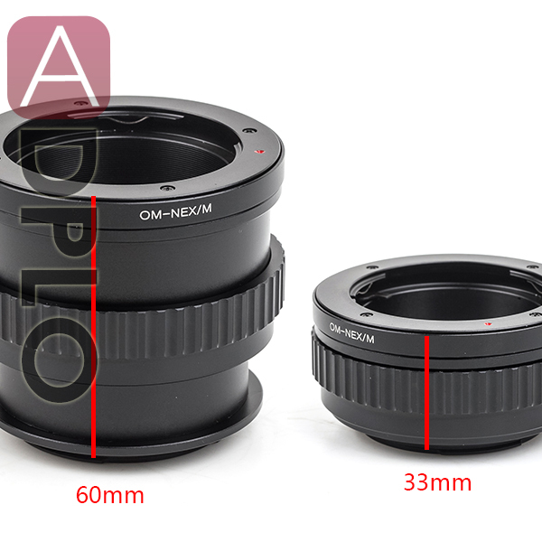 Macro Tube Helicoid Lens Adapter Ring Suit For Olympus to Sony NEX For 5T 3N 6 5R F3 VG900 VG30 EA50 FS700 A7A7s A7R A5100 A6000