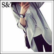 High-Quality-Long-Cashmere-Knitted-Cardigan-Women-Casual-Loose-Lrregular-Large-Lapel-Sweater-Coat-Female-2015