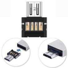 Del OTG Cable Mini USB 2 0 Micro USB OTG Converter Adapter Cellphone TO US Mar01