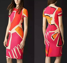 2015 High-end brand desigual women dress,fashion dress design spring de festa curto,high quality elegant tassel dress