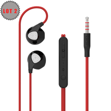 Lot 2 Earphone with Microphone UiiSii U1 In-Ear HIFI Stereo Earbud for Mobile Phone iPhone Samsung Xiaomi HTC PC Computer Tablet