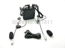 Hot Sale!! Motorbike Motorcycle Helmet To Helmet Intercom Headset MP3 Drop Shipping Free shipping #730