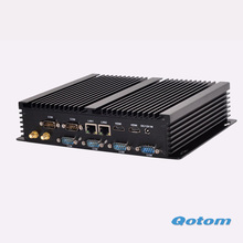Htpc Qotom T4010P with core i3 4010U 4005U 3M Cache 2 LAN dual H D M