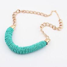 Min.order is $10 (mix order) C092 Fashion personality multicolor measle hand drum collar necklace wholesale free shipping