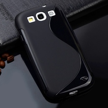 S3 S LINE Anti Skiding Gel TPU Slim Soft Case Back Cover for Samsung Galaxy S3