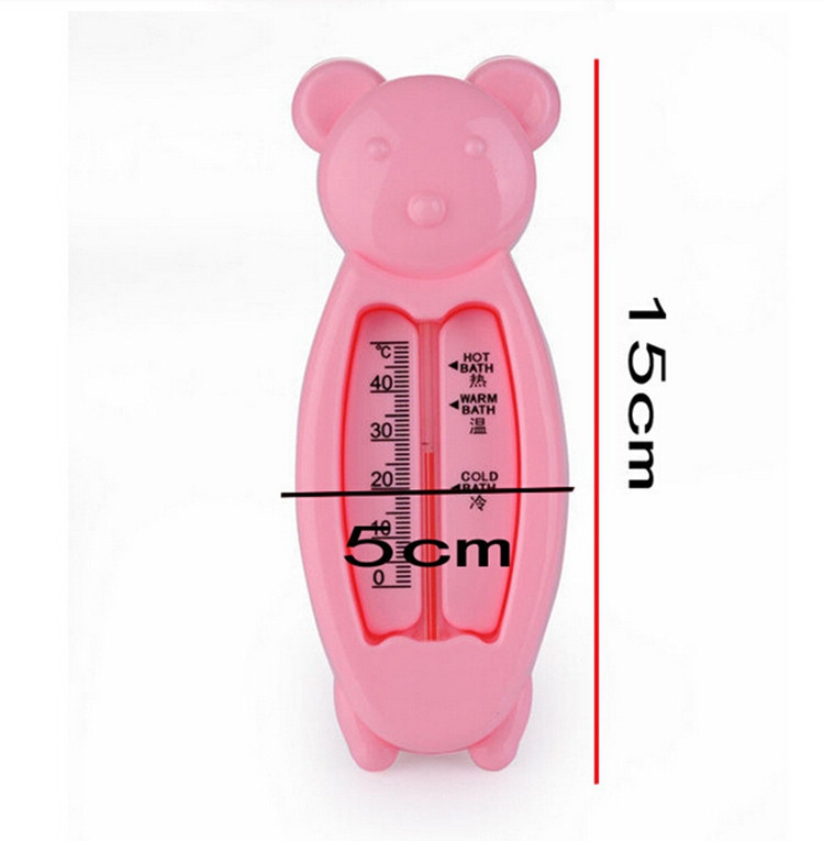 0-50 Centigrade Kawaii Bear Infrared Baby bath Water Thermometer Bath Room Temperature Measurement Infant Monitor Termometro (7)