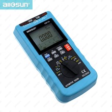 all-sun EM135 Modern Digital Automotive Multimeter 20A ACA/DCA LCD Autorange Automotive Tester O2-sensor Temp.RPM Dwell Angle