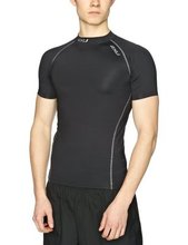 Australia 2XU men’s athletic Compression Tights fitness in short sleeved shirts T-shirts outdoors fast drying